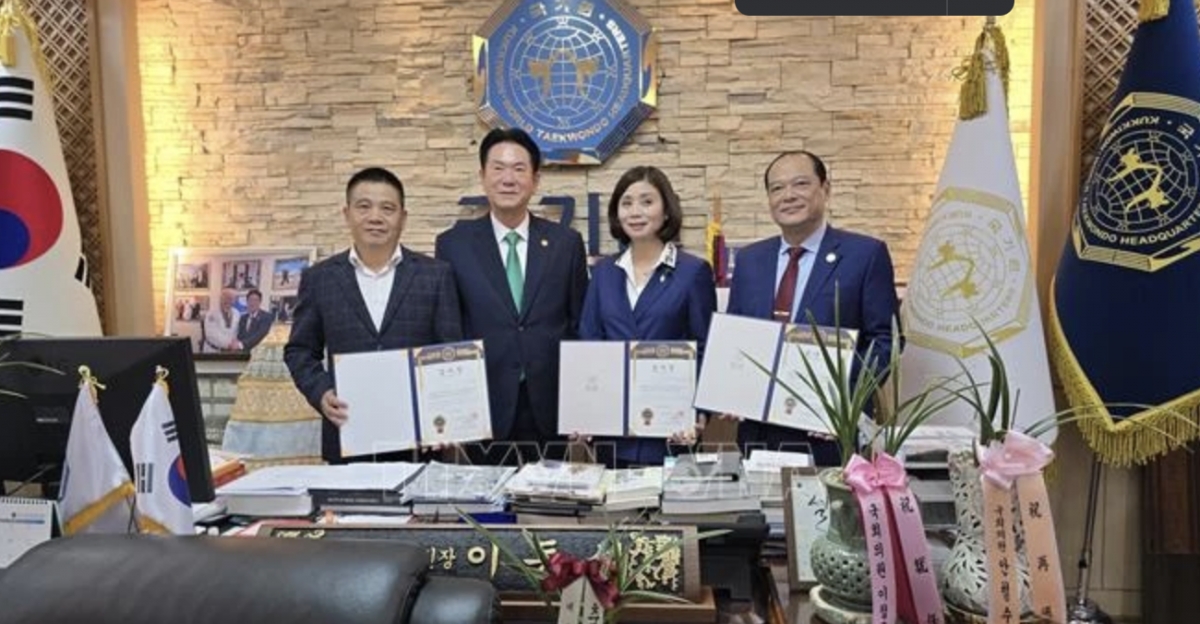 RoK to help Vietnam with hosting Asian open police taekwondo championships